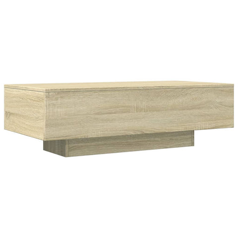 Coffee Table Sonoma Oak 100X49.5X31 Cm Engineered Wood Coffee Tables