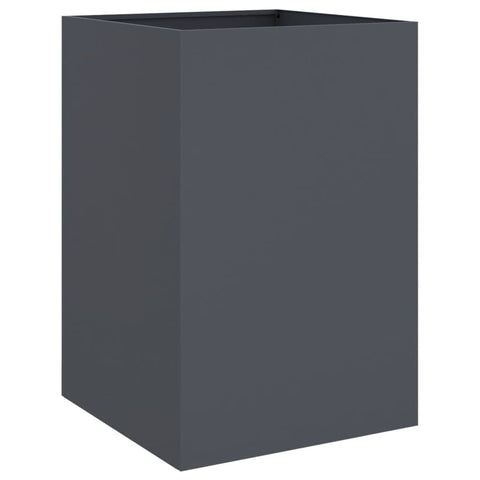 Planter Anthracite 52X48x75 Cm Cold Rolled Steel Planters & Vases