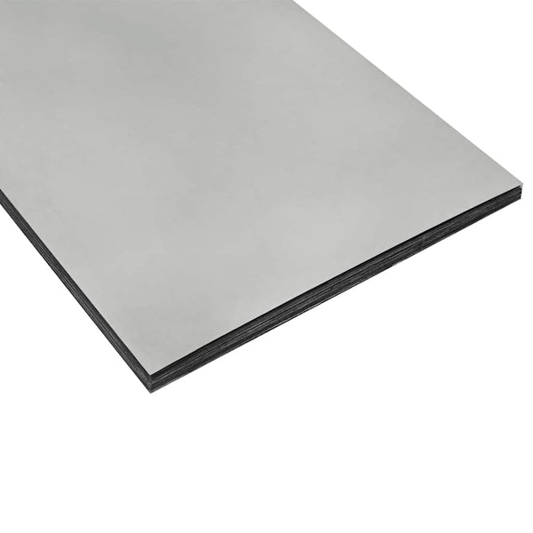 Vidaxl Planter Silver 62X40x39 Cm Galvanised Steel Planters & Vases
