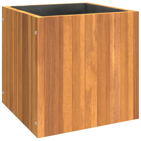 Vidaxl Garden Planter 35X35x35 Cm Solid Wood Acacia Planters & Vases