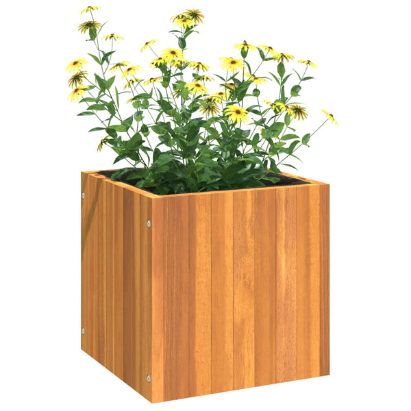 Vidaxl Garden Planter 35X35x35 Cm Solid Wood Acacia Planters & Vases