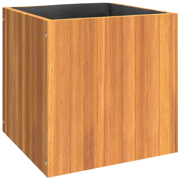 Vidaxl Garden Planter 35X35x35 Cm Solid Wood Acacia Planters & Vases