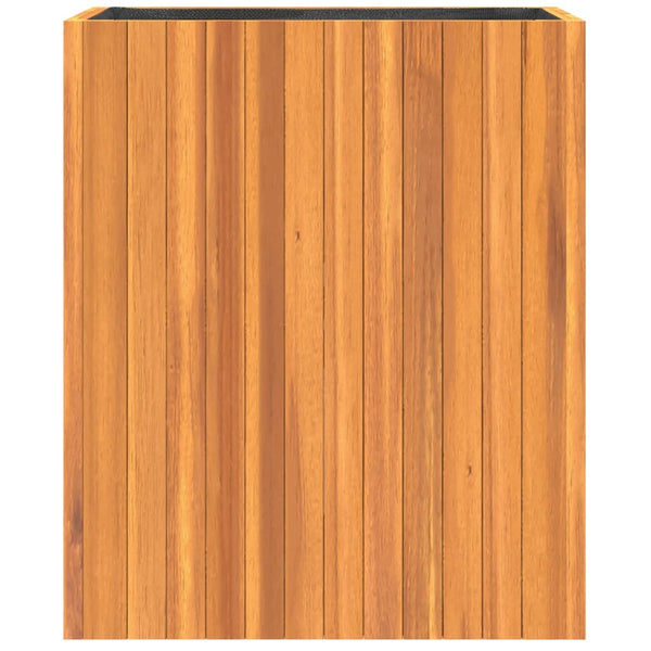 Vidaxl Garden Planter 59X27.5X70 Cm Solid Wood Acacia Baskets Pots Window Boxes