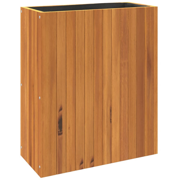 Vidaxl Garden Planter 59X27.5X70 Cm Solid Wood Acacia Baskets Pots Window Boxes