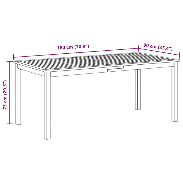 Vidaxl Garden Coffee Table 60X60x36 Cm Solid Acacia Wood Coffee Tables