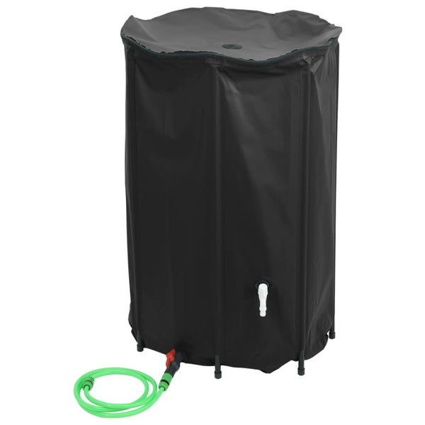 Vidaxl Water Tank With Tap Foldable 1000 L Pvc Water Pumps & Pressure Tanks