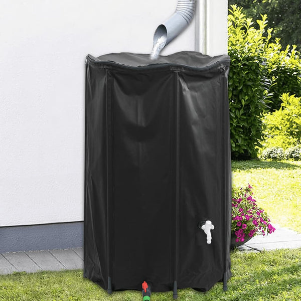 Vidaxl Water Tank With Tap Foldable 1000 L Pvc Water Pumps & Pressure Tanks