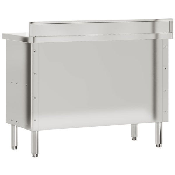 Kitchen Carts Kitchen Work Table With Sliding Doors Stainless Steel