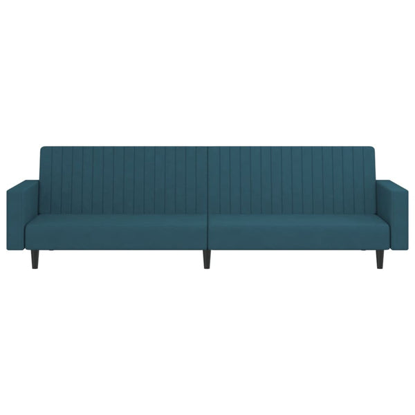 Sofa Beds 2 Seater Sofa Bed Blue Velvet