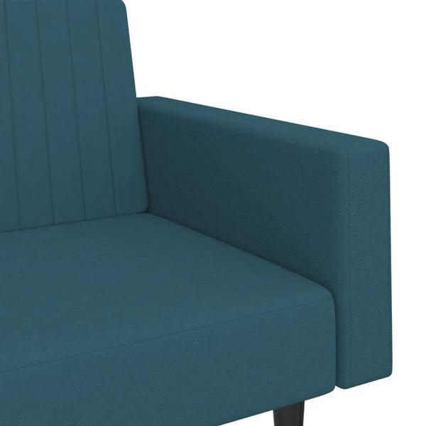 Sofa Beds 2 Seater Sofa Bed Blue Velvet