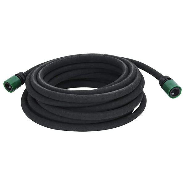 Vidaxl Garden Soaker Hose Black 0.6Inch 10M Rubber Hoses