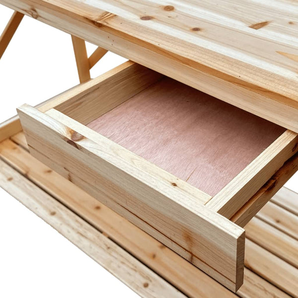 Potting Bench With Trellis Solid Wood Fir Trellises