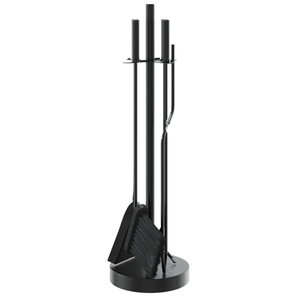 Vidaxl 5 Piece Fireplace Tool Set 18X66 Cm Steel Fireplace Pokers Tools