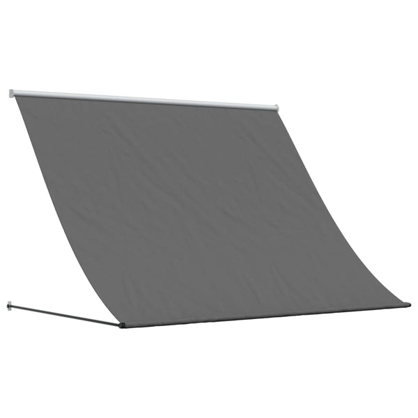 Retractable Awning Anthracite 200X150 Cm Fabric And Steel Awning & Canopy Parts