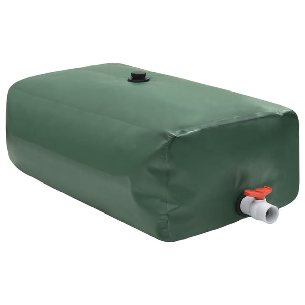 Vidaxl Water Tank With Tap Foldable 500 L Pvc Water Pumps & Pressure Tanks