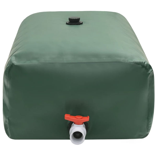 Vidaxl Water Tank With Tap Foldable 500 L Pvc Water Pumps & Pressure Tanks