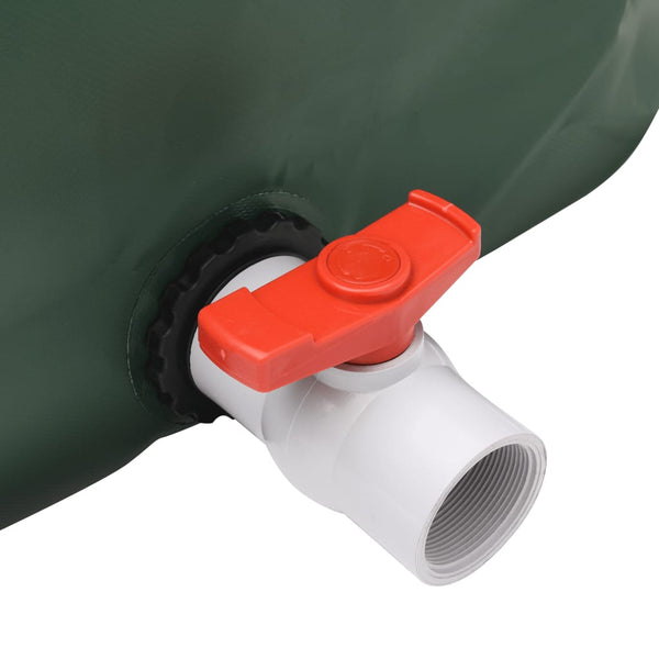 Vidaxl Water Tank With Tap Foldable 500 L Pvc Water Pumps & Pressure Tanks