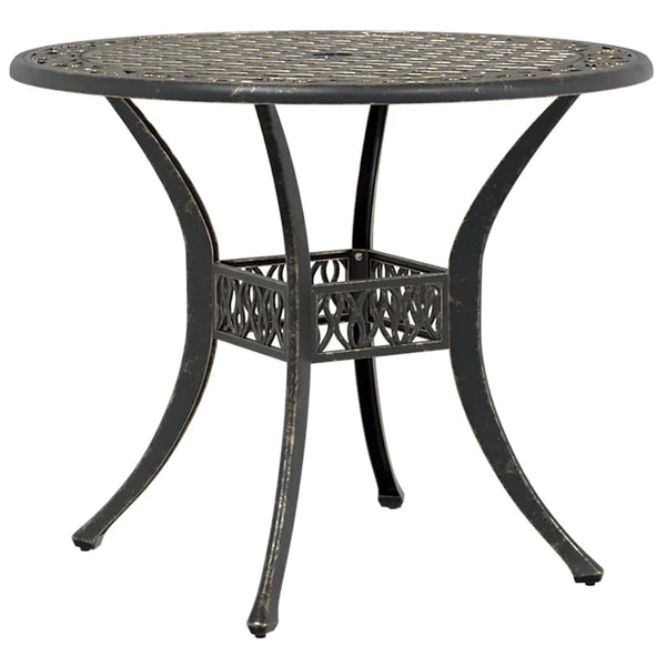 Vidaxl 3 Piece Bistro Set Bronze Cast Aluminium Other Patio & Garden Furniture