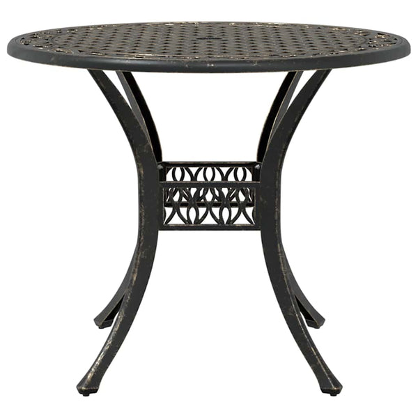 Vidaxl 3 Piece Bistro Set Bronze Cast Aluminium Other Patio & Garden Furniture