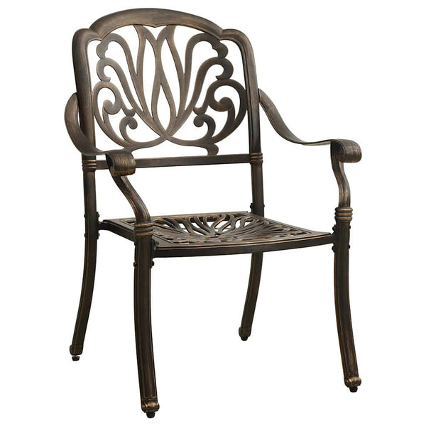 Vidaxl 3 Piece Bistro Set Bronze Cast Aluminium Other Patio & Garden Furniture