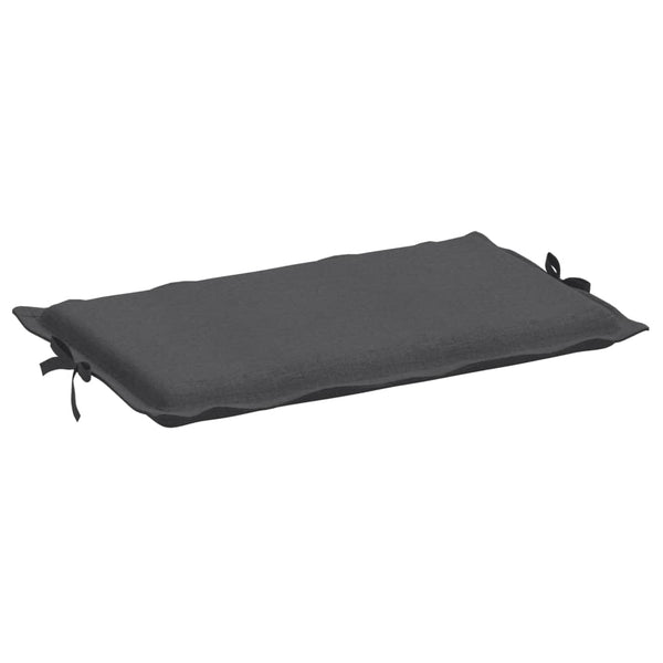 Vidaxl Sun Lounger Cushion Melange Anthracite 186X58x3 Cm Fabric Patio Furniture Cushions & Pads