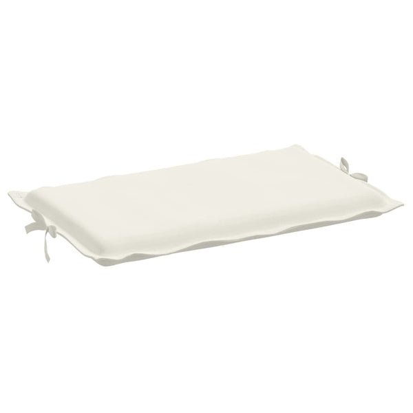 Vidaxl Sun Lounger Cushion Melange Cream 186X58x3 Cm Fabric Patio Furniture Cushions & Pads