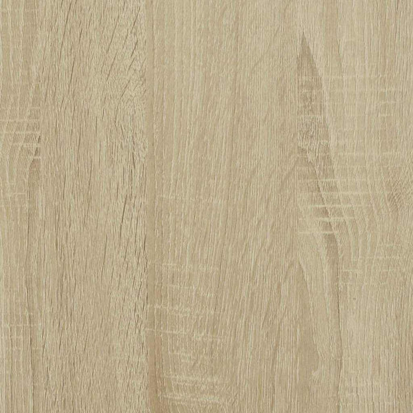 Vidaxl Headboard Cabinet With Led Sonoma Oak 160X17x102 Cm Headboards & Footboards