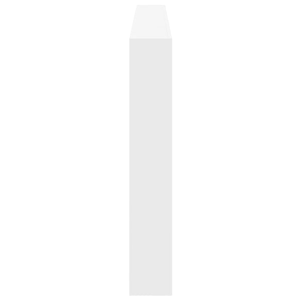 Headboard Cabinet With Led White 220X17x102 Cm Headboards & Footboards