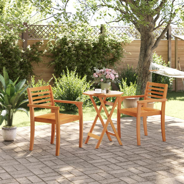 Vidaxl Folding Garden Table 60X75 Cm Solid Wood Acacia Patio & Garden Tables