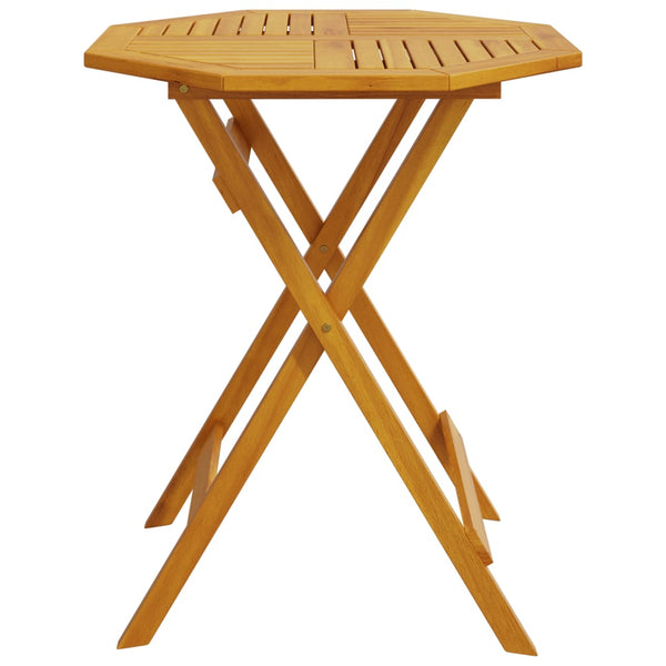 Vidaxl Folding Garden Table 60X75 Cm Solid Wood Acacia Patio & Garden Tables