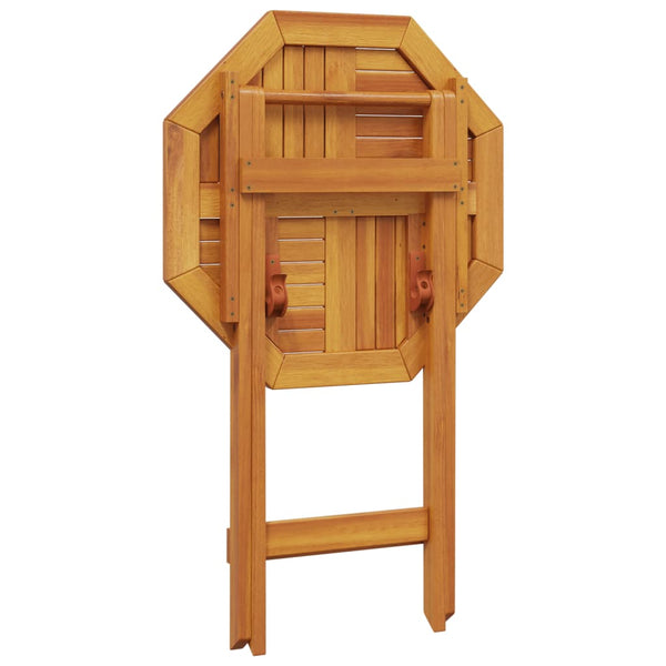 Vidaxl Folding Garden Table 60X75 Cm Solid Wood Acacia Patio & Garden Tables