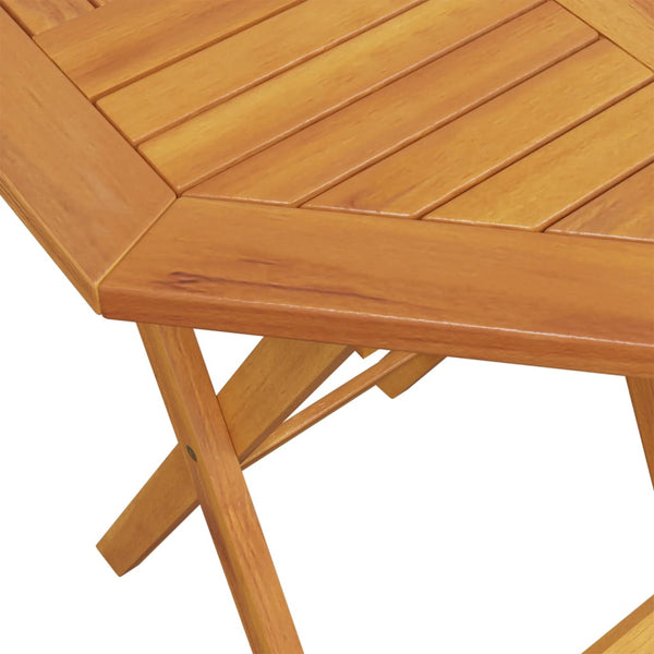 Vidaxl Folding Garden Table 60X75 Cm Solid Wood Acacia Patio & Garden Tables