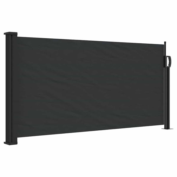 Vidaxl Retractable Side Awning Black 100X300 Cm Awning & Canopy Parts