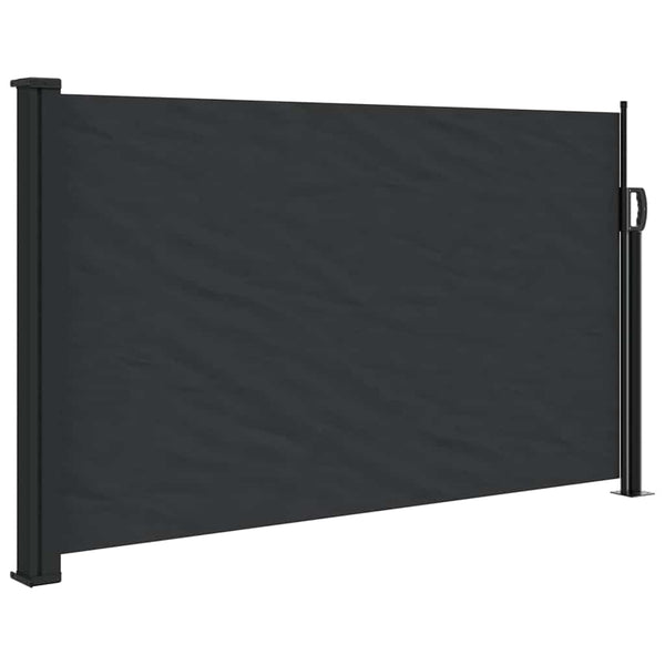 Vidaxl Retractable Side Awning Black 117X300 Cm Awning & Canopy Parts