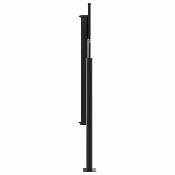 Vidaxl Retractable Side Awning Black 117X300 Cm Awning & Canopy Parts