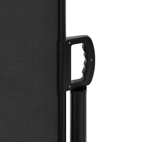 Vidaxl Retractable Side Awning Black 117X300 Cm Awning & Canopy Parts