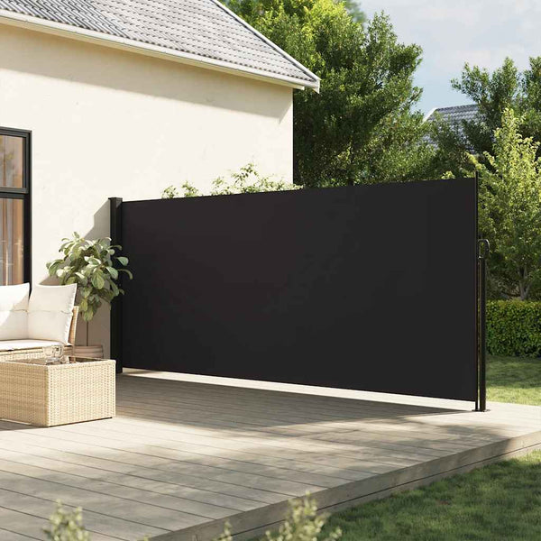 Vidaxl Retractable Side Awning Black 160X300 Cm Awning & Canopy Parts