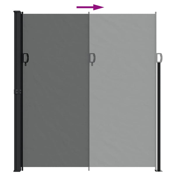 Vidaxl Retractable Side Awning Anthracite 220X300 Cm Awning & Canopy Parts
