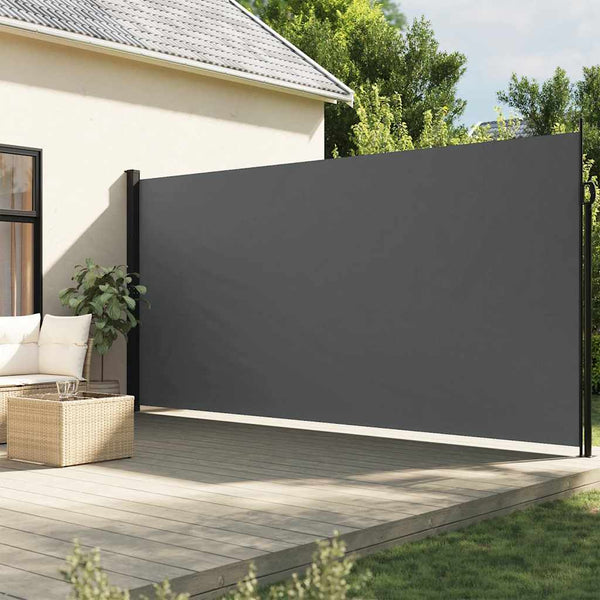 Vidaxl Retractable Side Awning Anthracite 220X300 Cm Awning & Canopy Parts