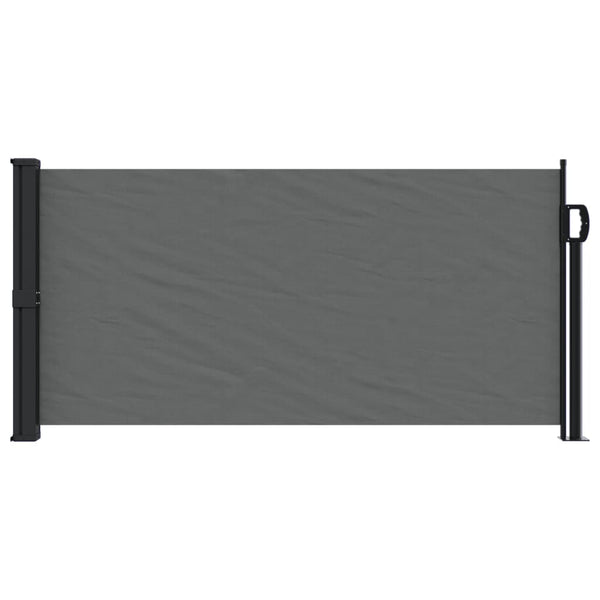 Retractable Side Awning Anthracite 100X500 Cm Awning & Canopy Parts
