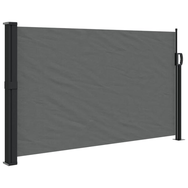 Retractable Side Awning Anthracite 120X500 Cm Awning & Canopy Parts