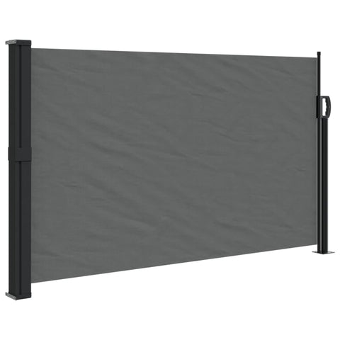 Retractable Side Awning Anthracite 120X500 Cm Awning & Canopy Parts