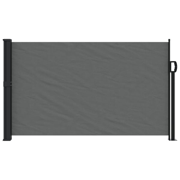 Retractable Side Awning Anthracite 120X500 Cm Awning & Canopy Parts