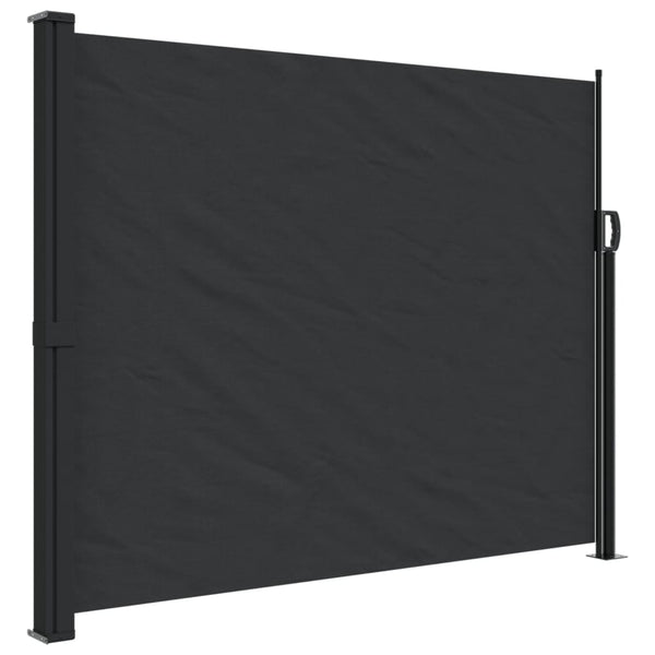 Retractable Side Awning Black 160X500 Cm Awning & Canopy Parts
