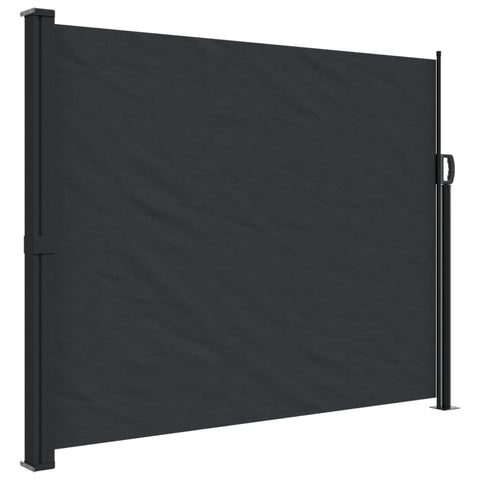 Retractable Side Awning Black 160X500 Cm Awning & Canopy Parts