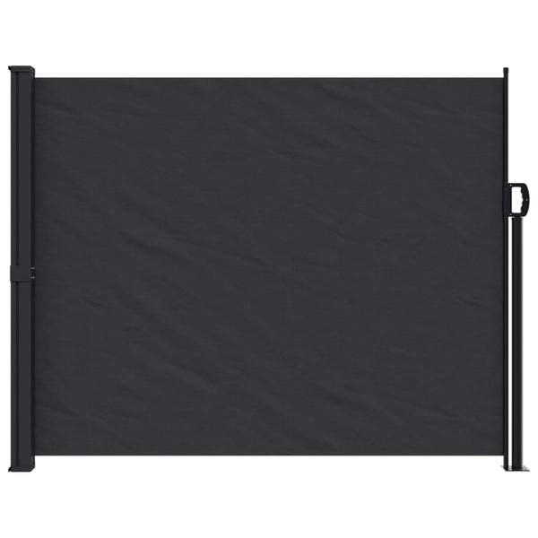 Retractable Side Awning Black 160X500 Cm Awning & Canopy Parts