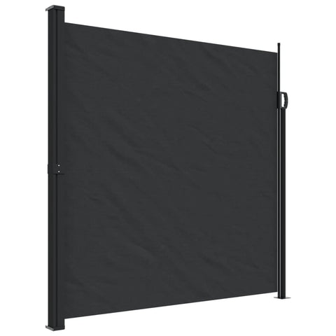 Retractable Side Awning Black 200X500 Cm Awning & Canopy Parts