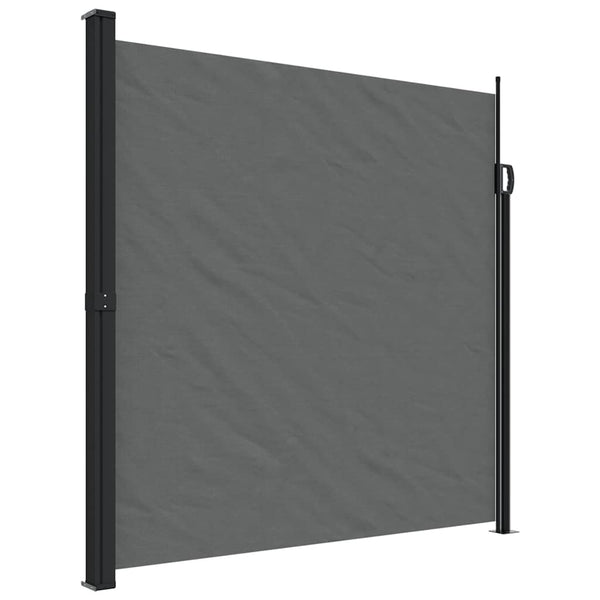 Vidaxl Retractable Side Awning Anthracite 200X500 Cm Awning & Canopy Parts