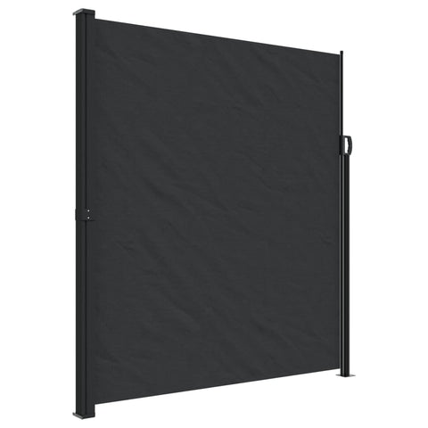 Retractable Side Awning Black 220X500 Cm Awning & Canopy Parts