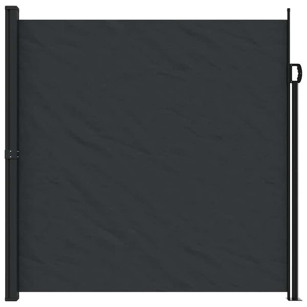 Vidaxl Retractable Side Awning Black 200X600 Cm Awning & Canopy Parts